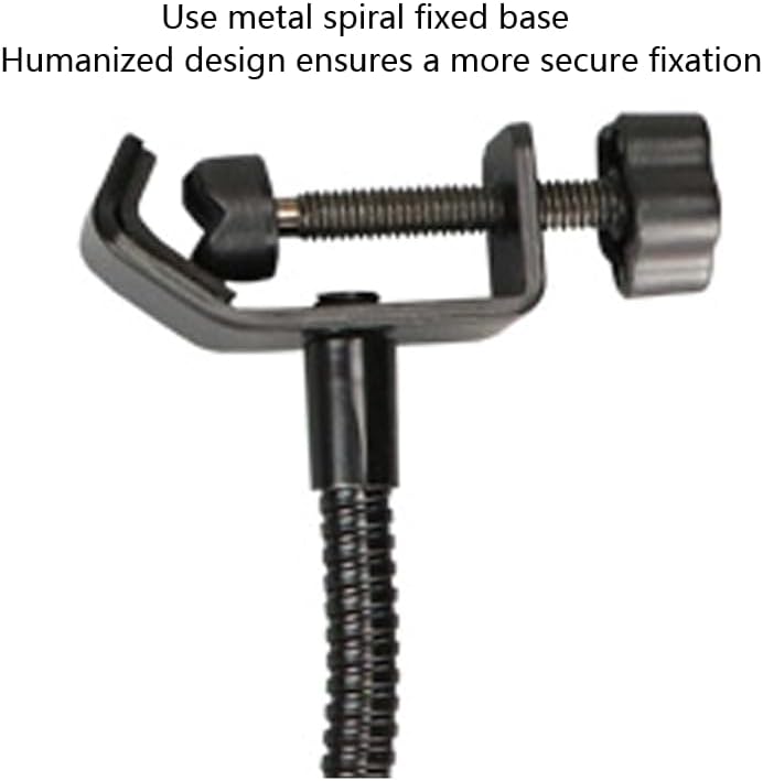 BAEKZ professional microphone windproof and spray proof cover, 6-inch double-layer windproof screen with flexible 360 ° gooseneck clip stabilizing arm, suitable for Blue Yeti and any other microphone (1) - Image 4